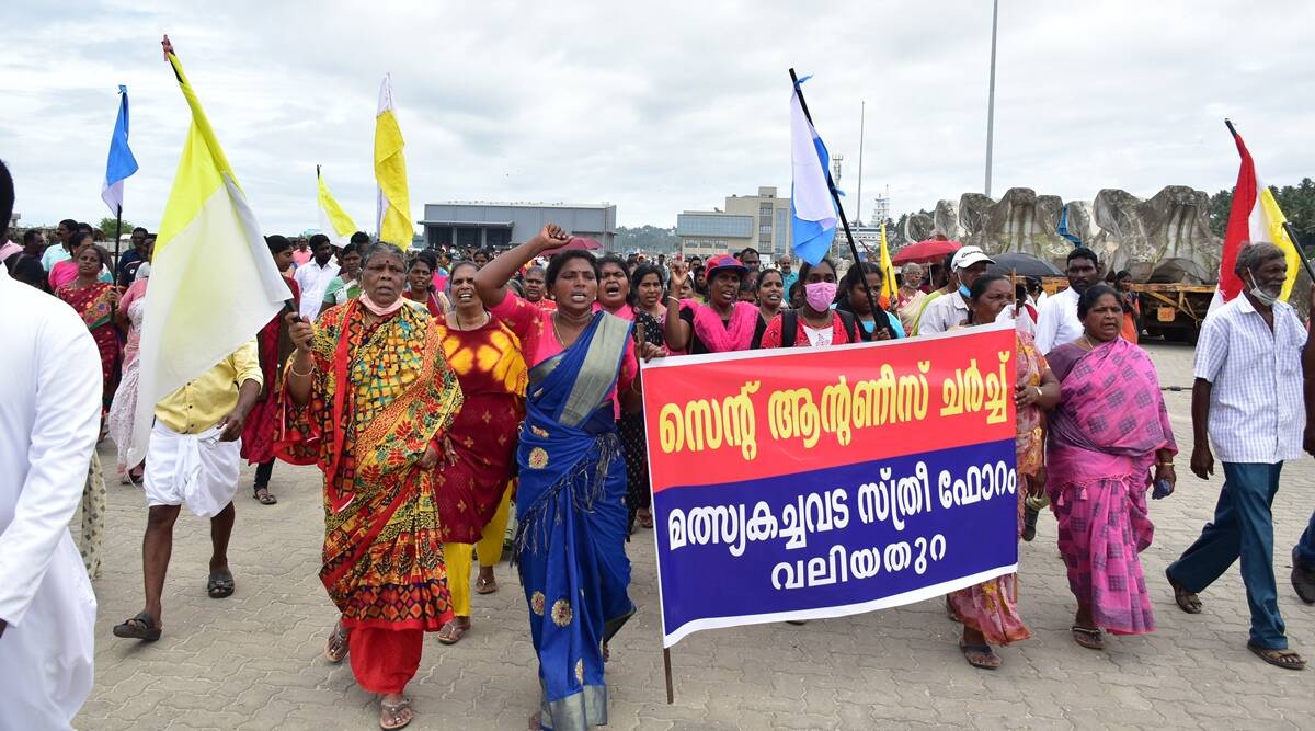 Vizhimjam port protests in Kerala
