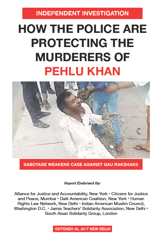 Pehlu Khan Report