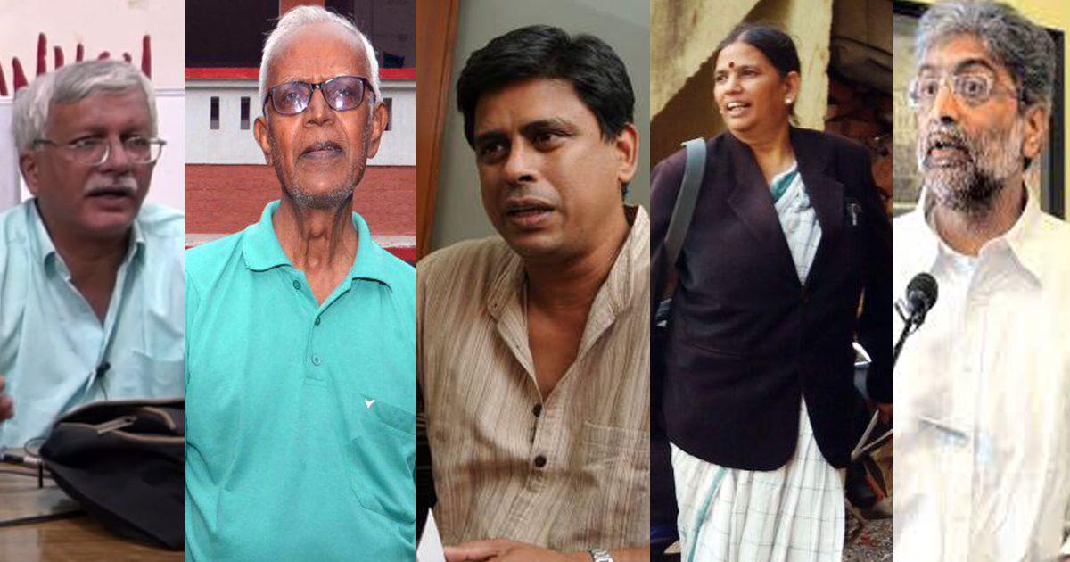 Bhima Koregaon case: Chorus demanding release of activists grows |  SabrangIndia
