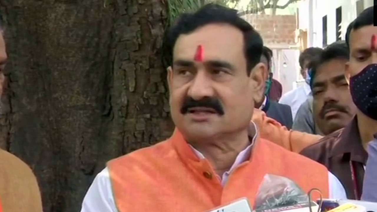 Madhya Pradesh Home Minister Narottam Mishra 