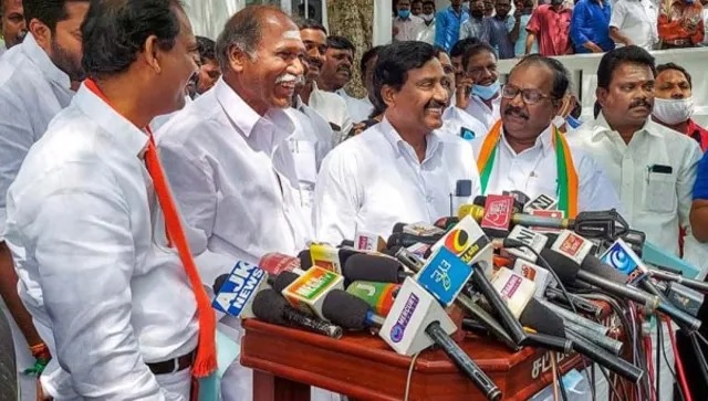 Puducherry Ainr Congress Bjp Wins Ut But Who Will Be The Cm Sabrangindia Puducherry Ainr Congress Bjp Wins Ut But Who Will Be The Cm Sabrangindia