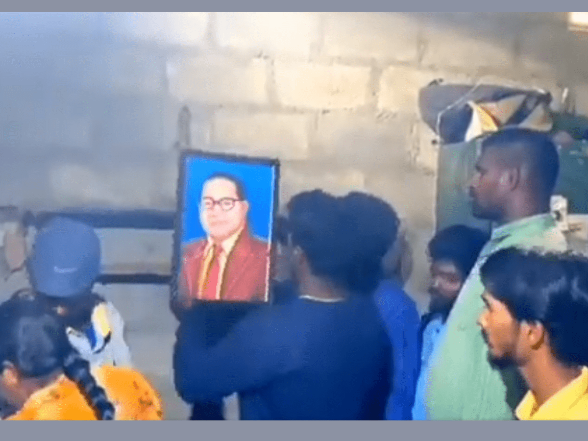 Dalit family replaces Ambedkar with Hindu Gods after being fined 60K