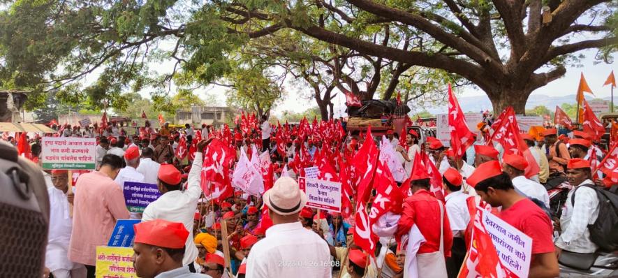 farmers protest