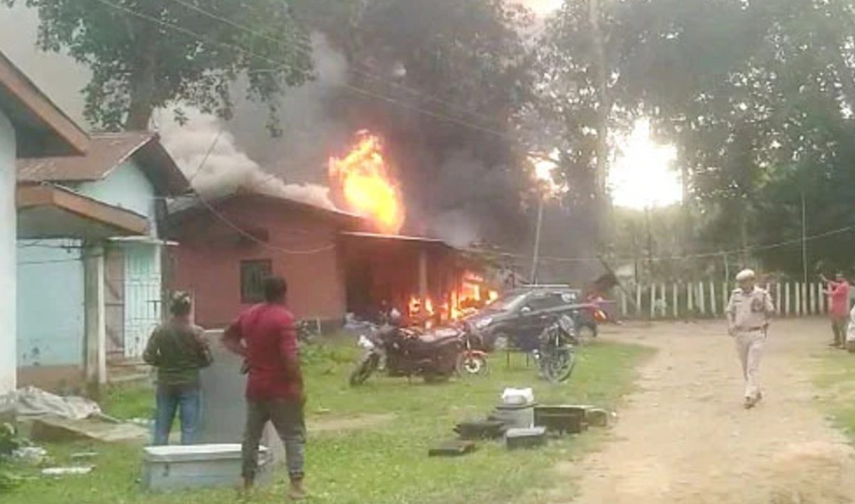 Batadrava police station burning case: Absconding accused nabbed