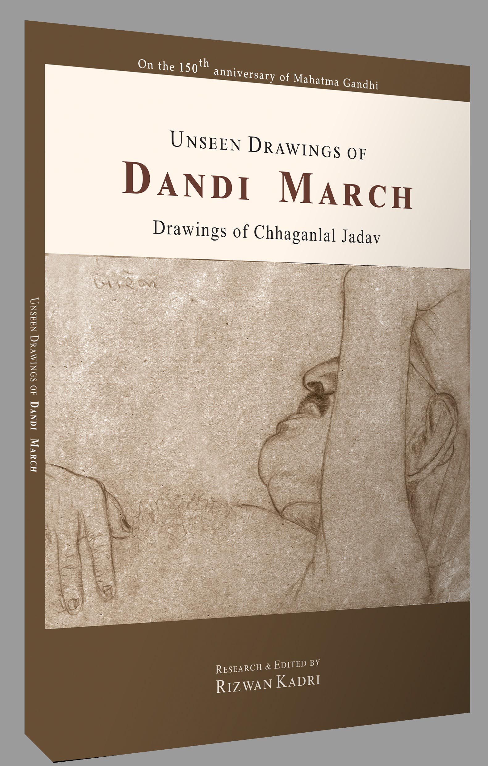 Mahatma Gandhi Dandi March drawing - YouTube