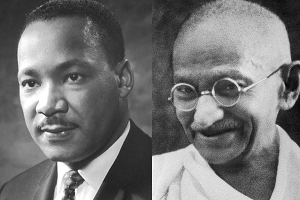 MLK and Gandhi