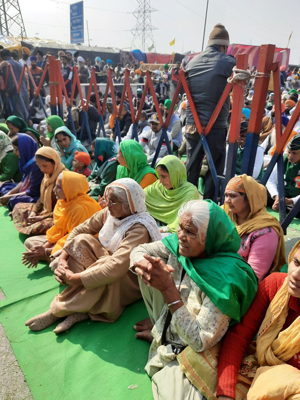 farmers protest