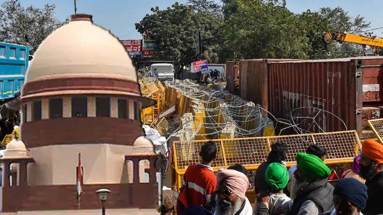 farmers protest