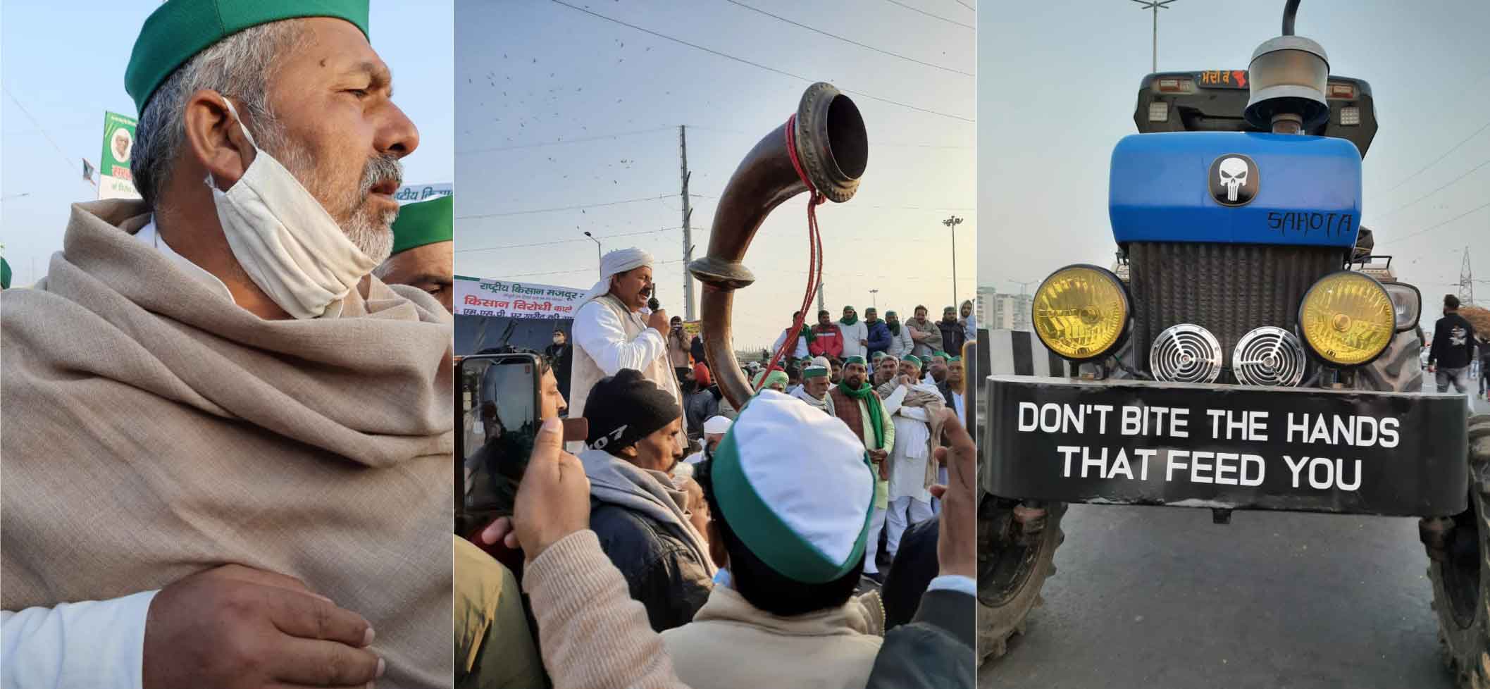 farmers protest