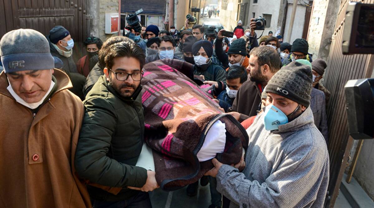 A 70-year-old jeweller has become the first person to be killed in Kashmir
