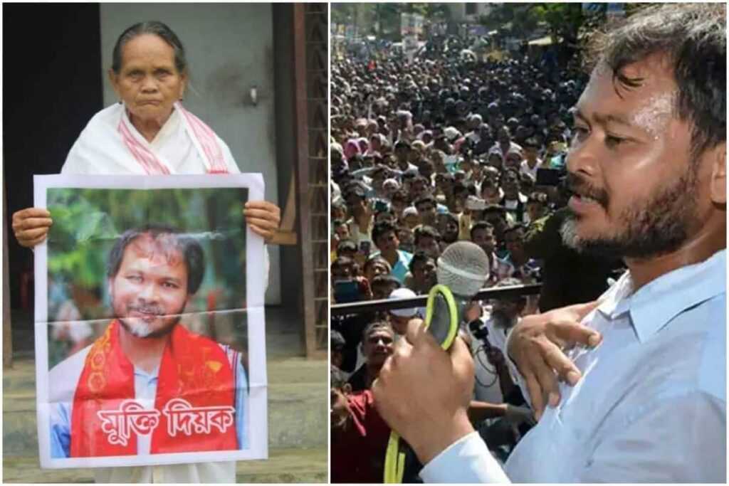 Akhil Gogoi in jail