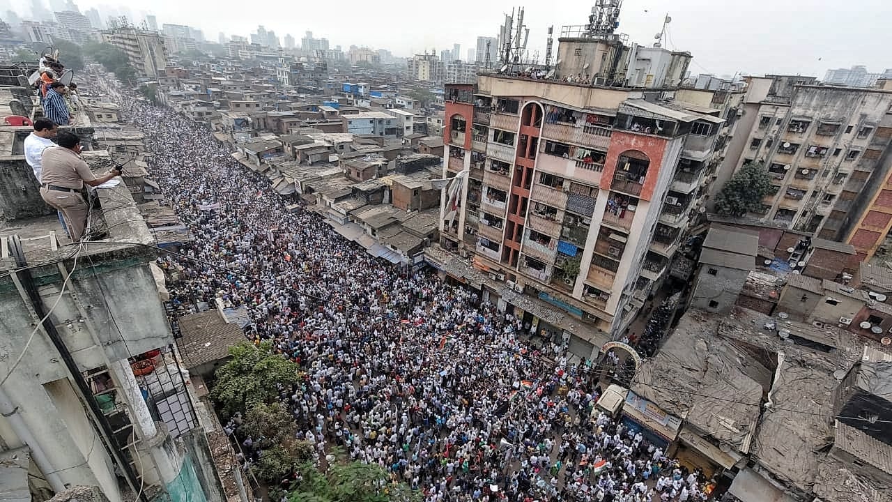 Dharavi protest