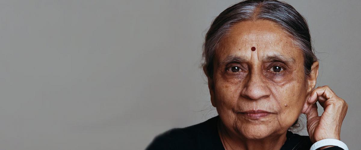 Ela Bhatt, founder of the Self Employed Women's Association (SEWA)