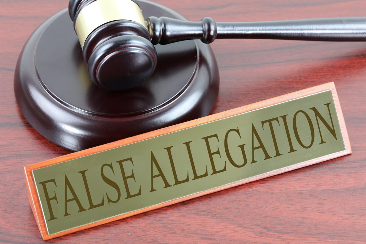 False allegations