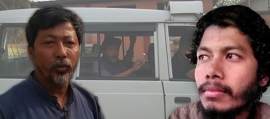 Pranab Doley and Soneshwar Narah arbitrarily detained in Assam