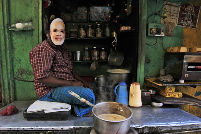Modi Tea seller