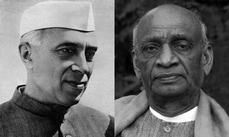 Nehru and Sardar Patel
