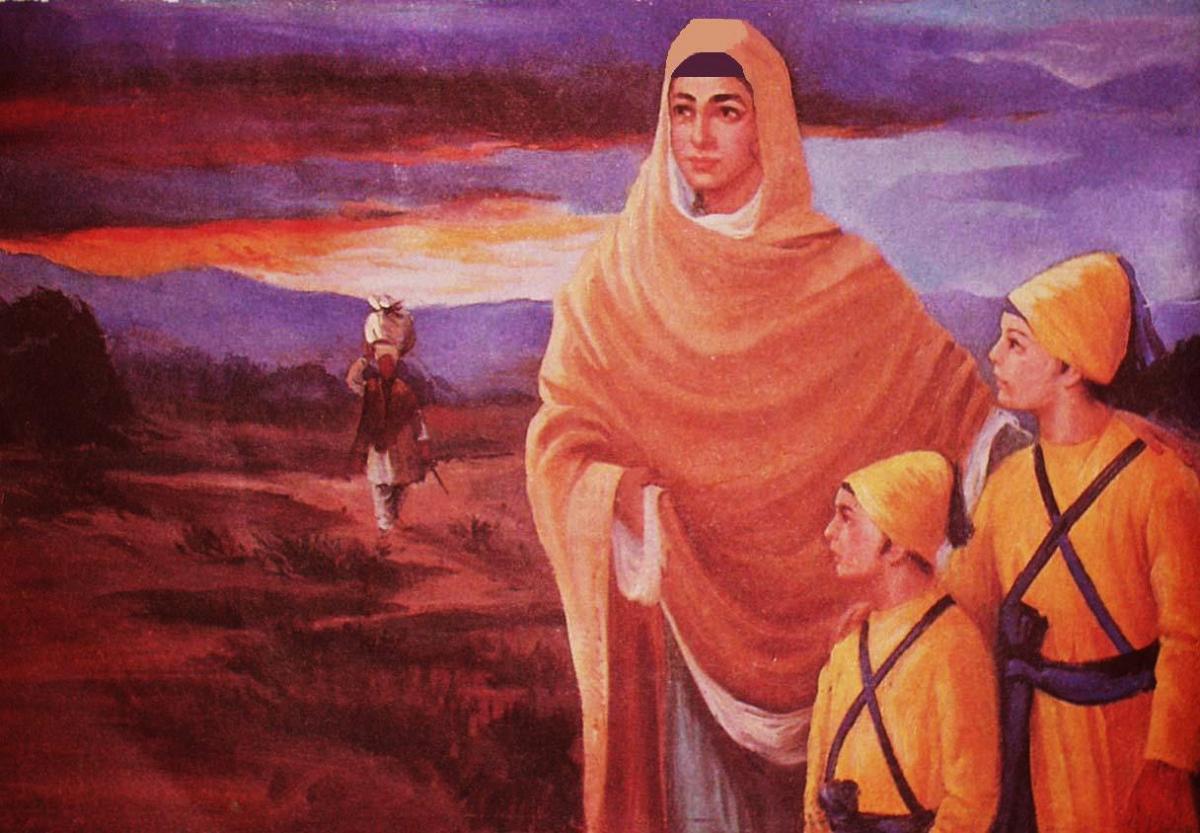 Sacrifices Of Mother Young Sons Of Guru Gobind Singh Very Relevant Today Sabrangindia In 1672 guru tegh bahadur took his family to anandpur sahib, which he had founded in 1665. young sons of guru gobind singh very