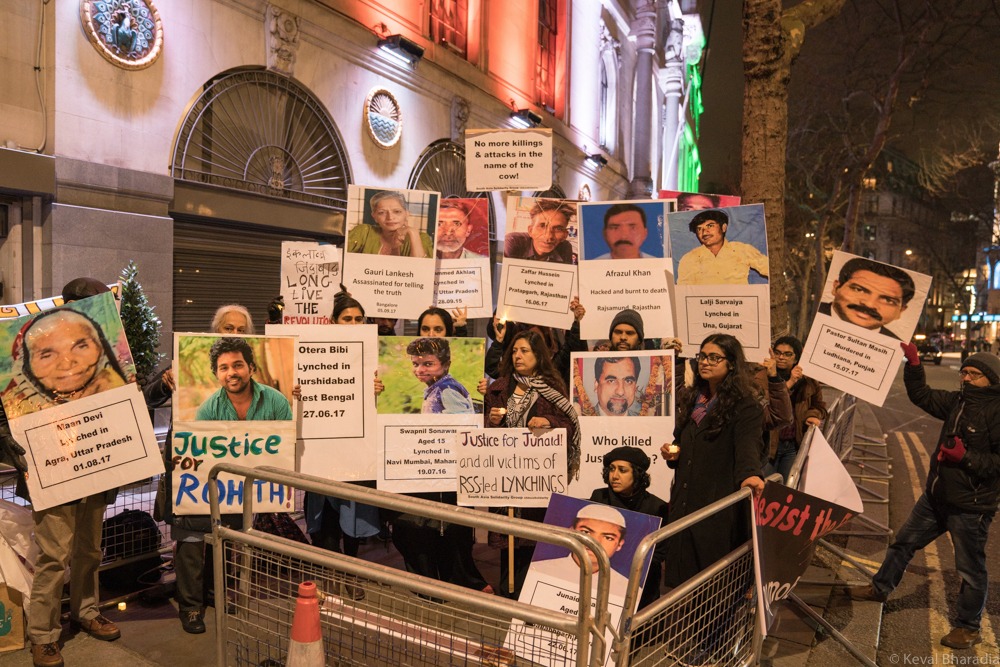 Protest in London