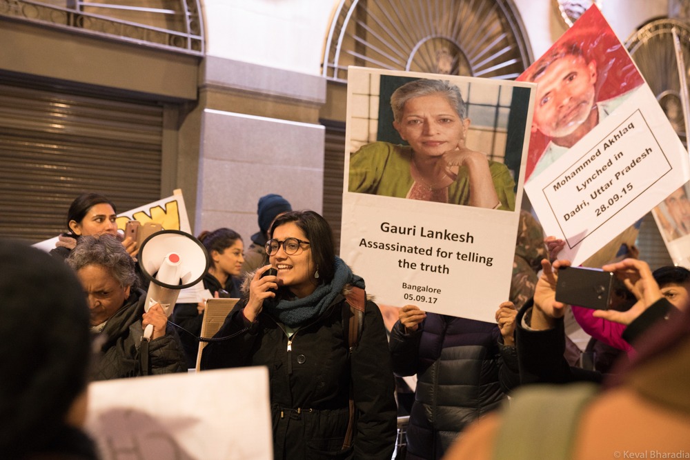 Protest in London