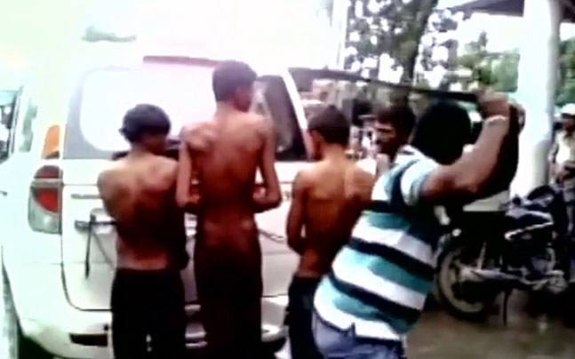 Una Dalit flogging